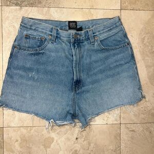 BDG Girlfriend High Rise Denim Shorts Size 31